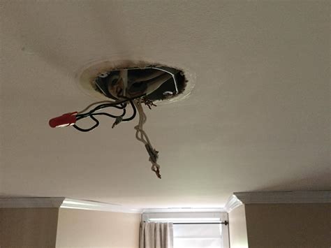 how to remove a ceiling fan junction box|ceiling fan support box installation.